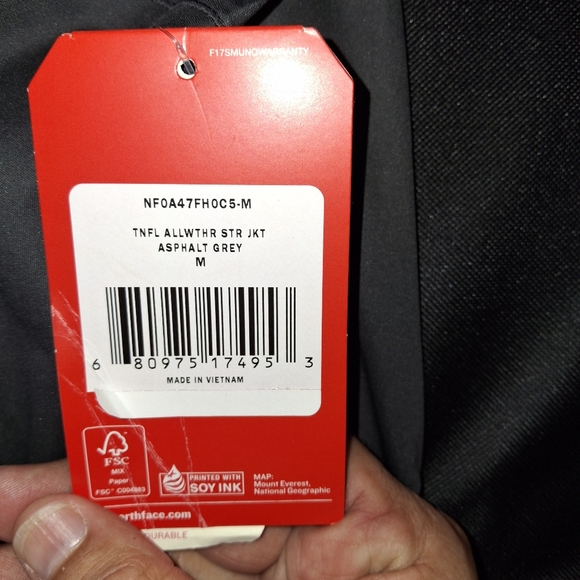 Womans The North Face All Weather Jacket New With Tags Size Medium - Picture 5 of 6